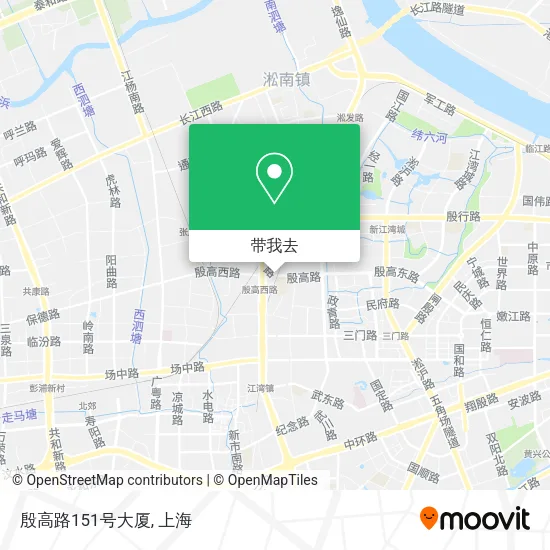 殷高路151号大厦地图