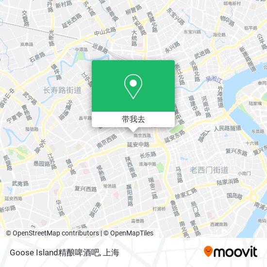 Goose Island精酿啤酒吧地图