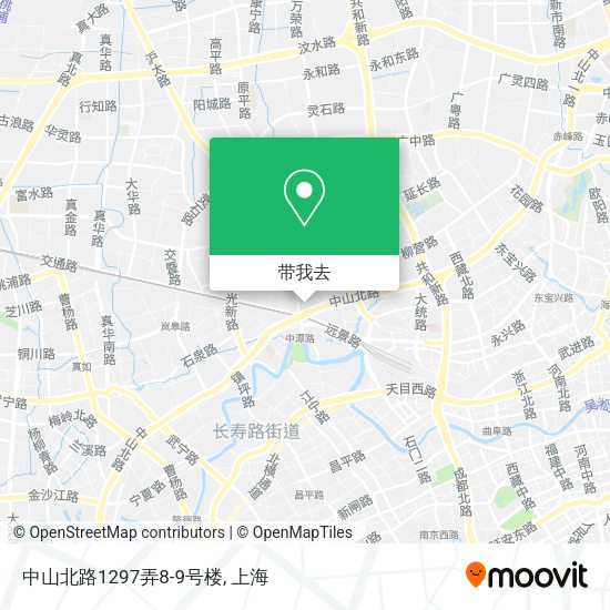 中山北路1297弄8-9号楼地图