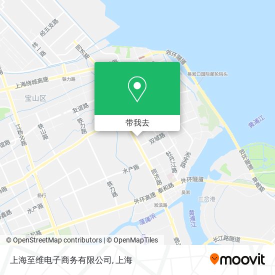 上海至维电子商务有限公司地图