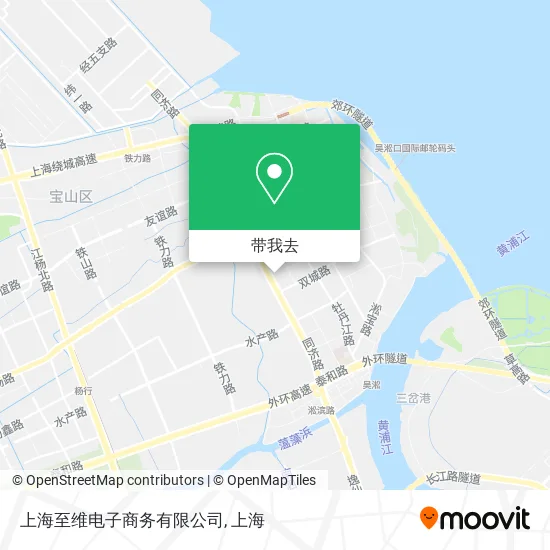 上海至维电子商务有限公司地图