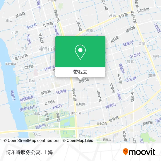博乐诗服务公寓地图
