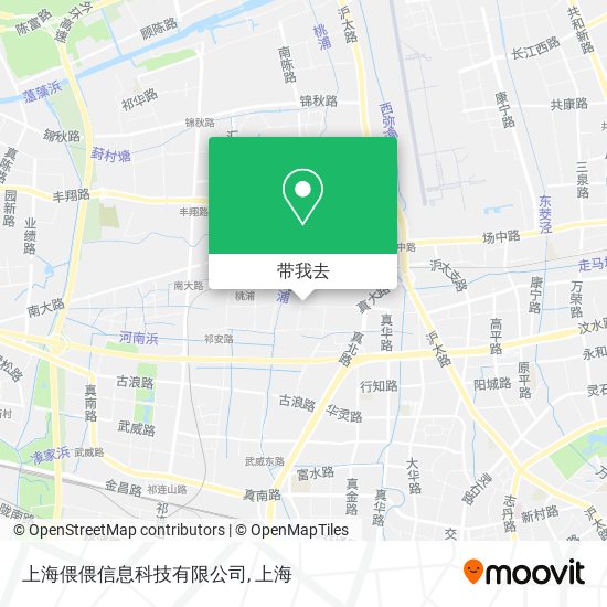 上海偎偎信息科技有限公司地图