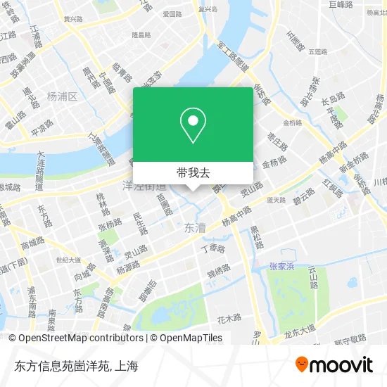 东方信息苑崮洋苑地图