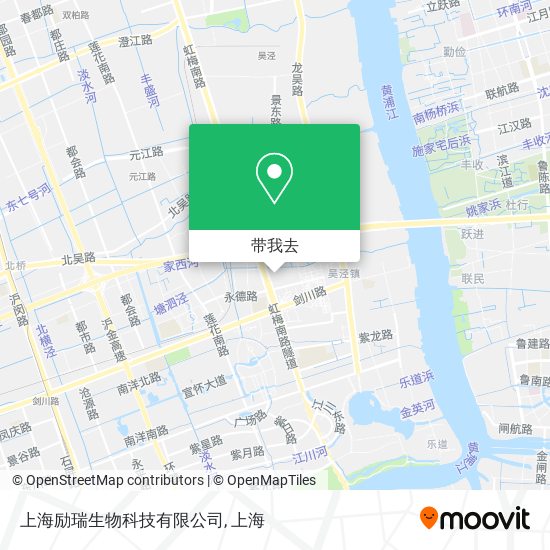 上海励瑞生物科技有限公司地图