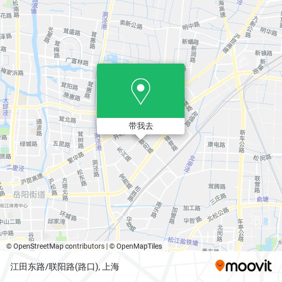 江田东路/联阳路(路口)地图