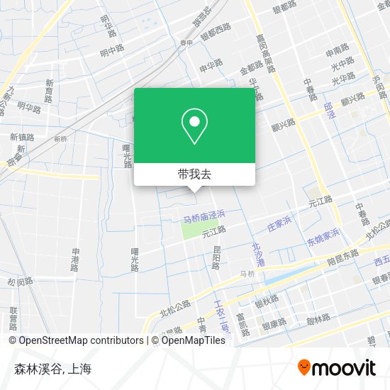 森林溪谷地图