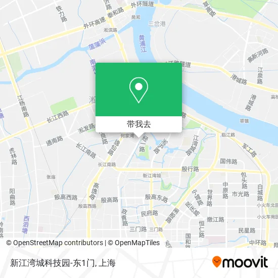 新江湾城科技园-东1门地图