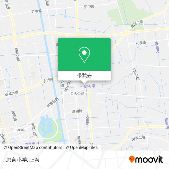 思言小学地图