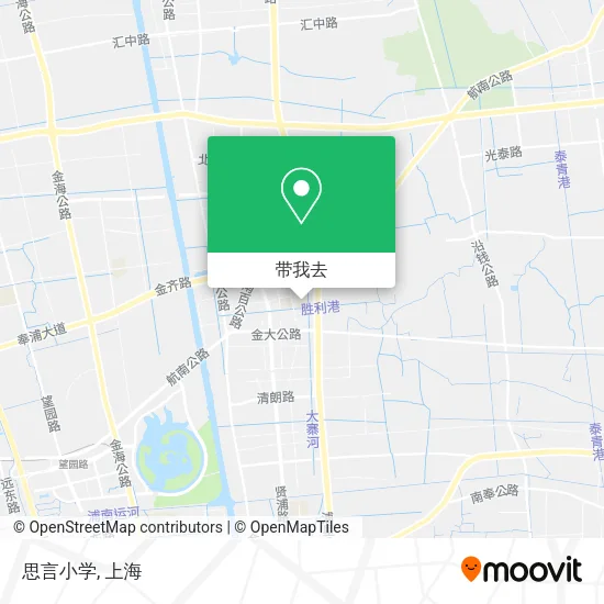 思言小学地图