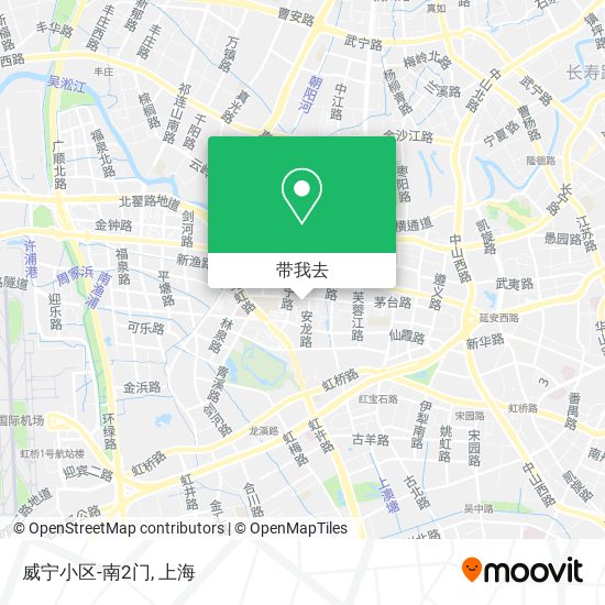 威宁小区-南2门地图