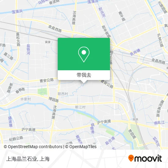 上海晶兰石业地图