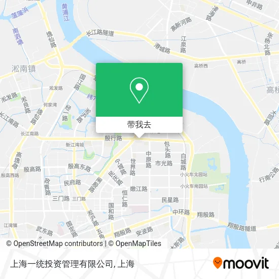 上海一统投资管理有限公司地图