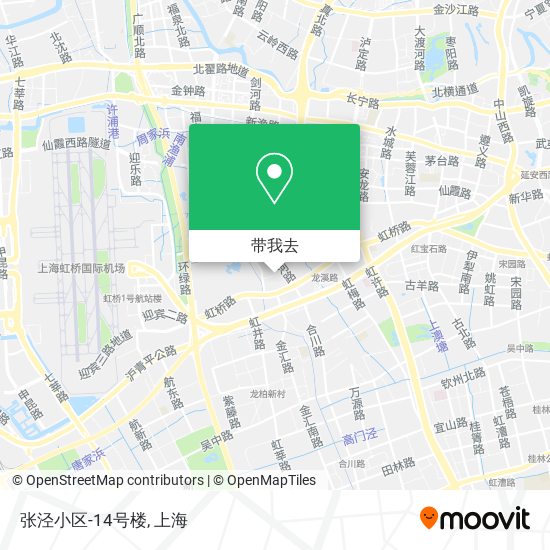 张泾小区-14号楼地图