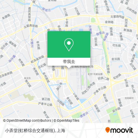 小弄堂(虹桥综合交通枢纽)地图