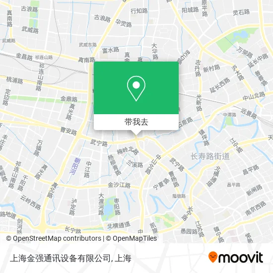 上海金强通讯设备有限公司地图