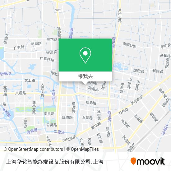 上海华铭智能终端设备股份有限公司地图