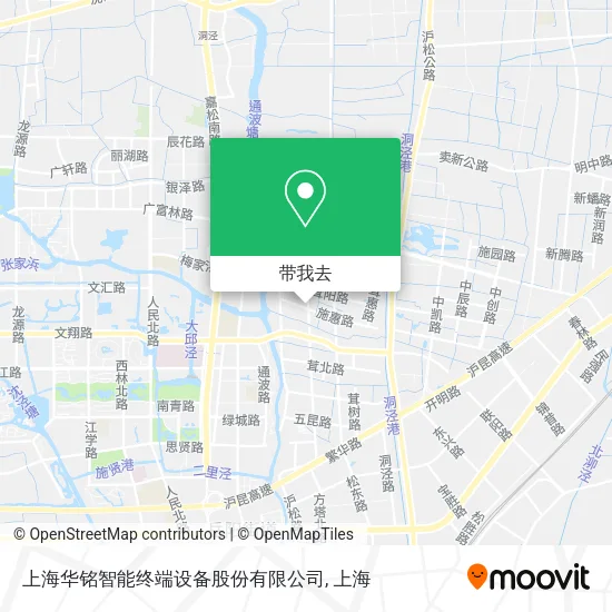 上海华铭智能终端设备股份有限公司地图