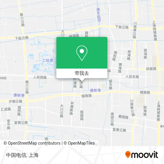 中国电信地图