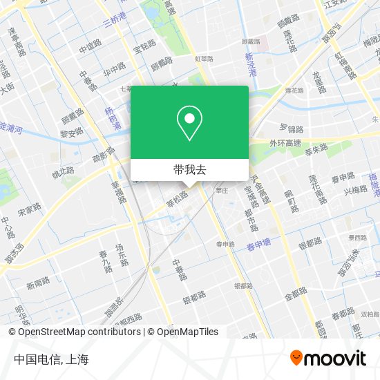 中国电信地图