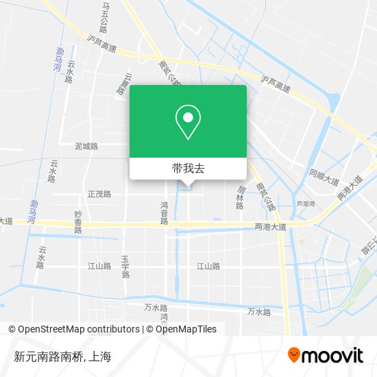 新元南路南桥地图