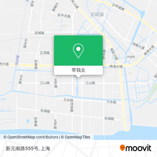 新元南路555号地图