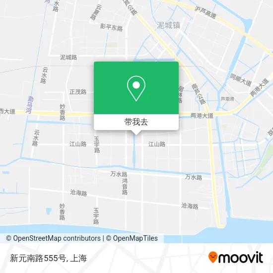 新元南路555号地图