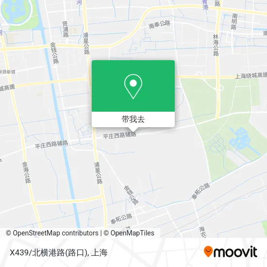 X439/北横港路(路口)地图
