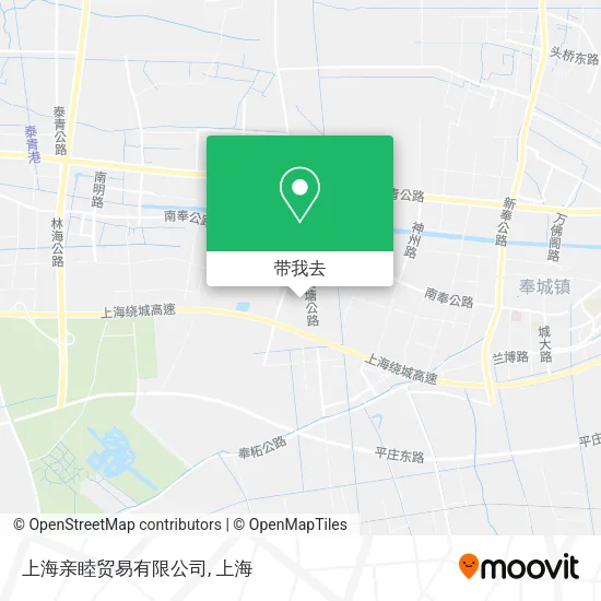 上海亲睦贸易有限公司地图