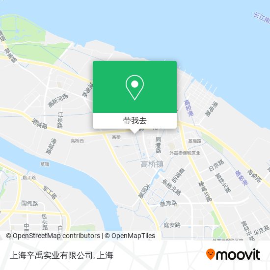上海辛禹实业有限公司地图