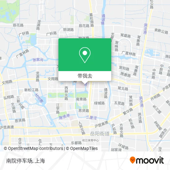 南院停车场地图