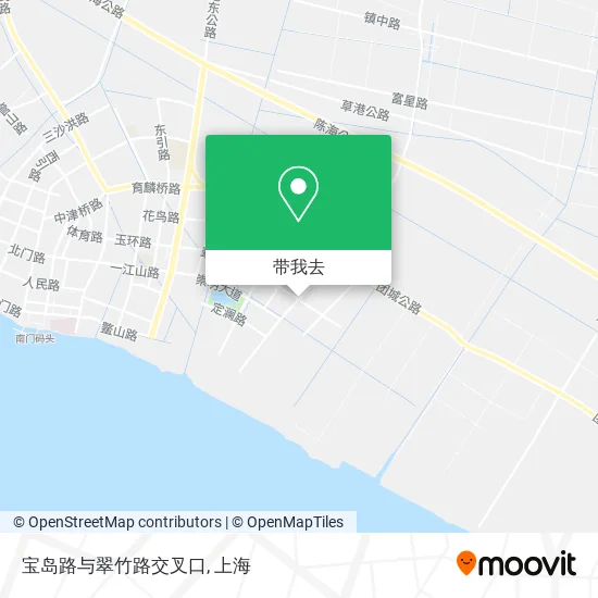 宝岛路与翠竹路交叉口地图
