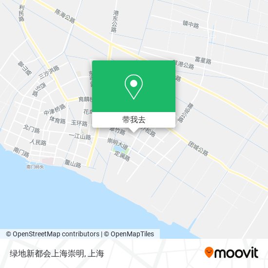 绿地新都会上海崇明地图