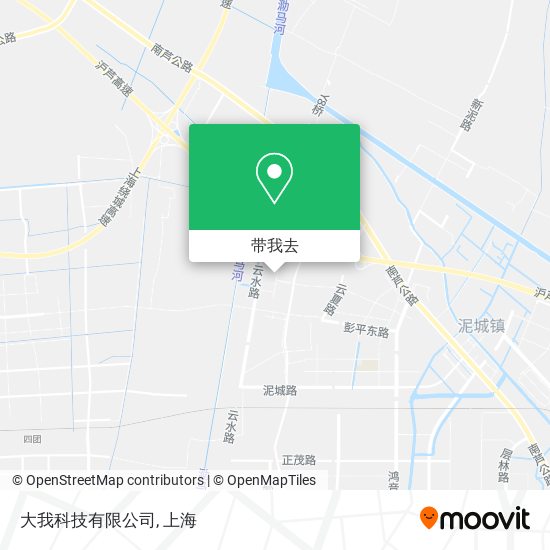 大我科技有限公司地图