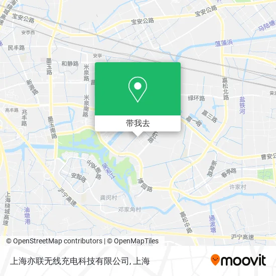 上海亦联无线充电科技有限公司地图