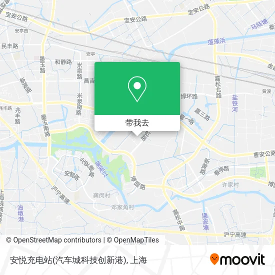 安悦充电站(汽车城科技创新港)地图