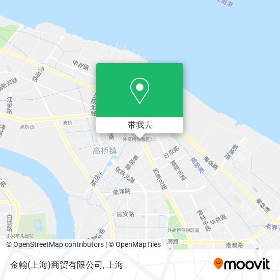 金翰(上海)商贸有限公司地图