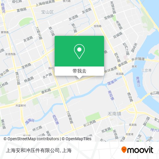 上海安和冲压件有限公司地图