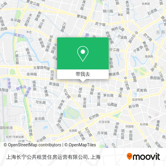 上海长宁公共租赁住房运营有限公司地图
