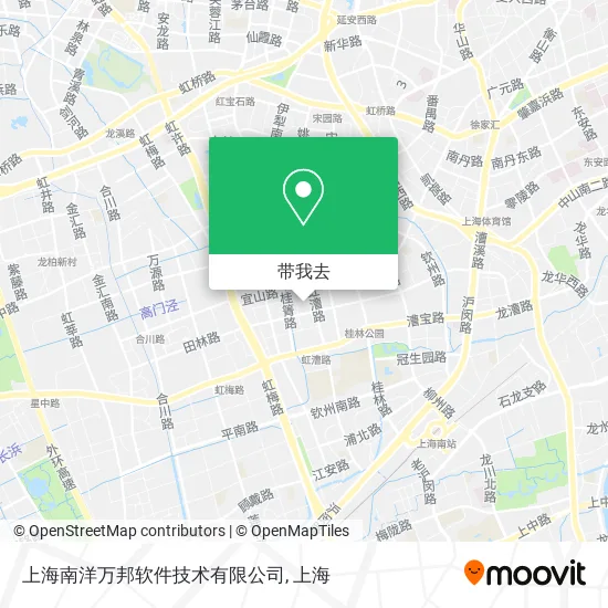 上海南洋万邦软件技术有限公司地图