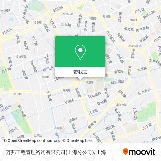 万邦工程管理咨询有限公司(上海分公司)地图