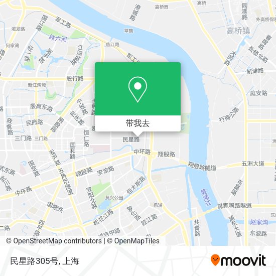 民星路305号地图