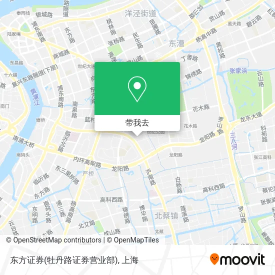 东方证券(牡丹路证券营业部)地图