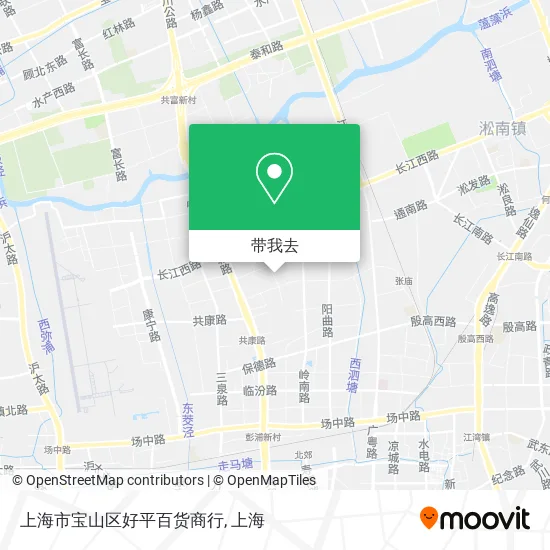 上海市宝山区好平百货商行地图