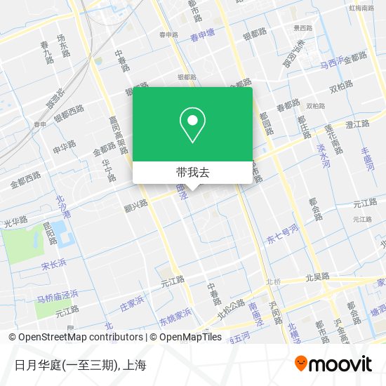 日月华庭(一至三期)地图