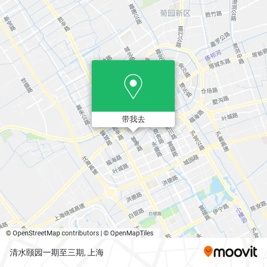 清水颐园一期至三期地图