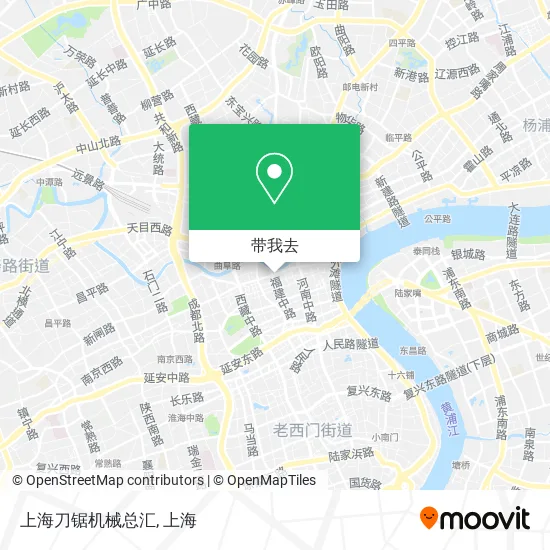 上海刀锯机械总汇地图