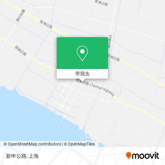 新申公路地图