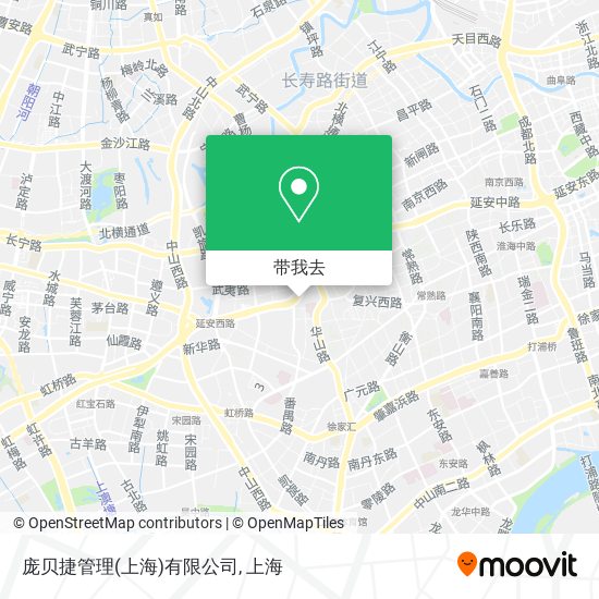 庞贝捷管理(上海)有限公司地图