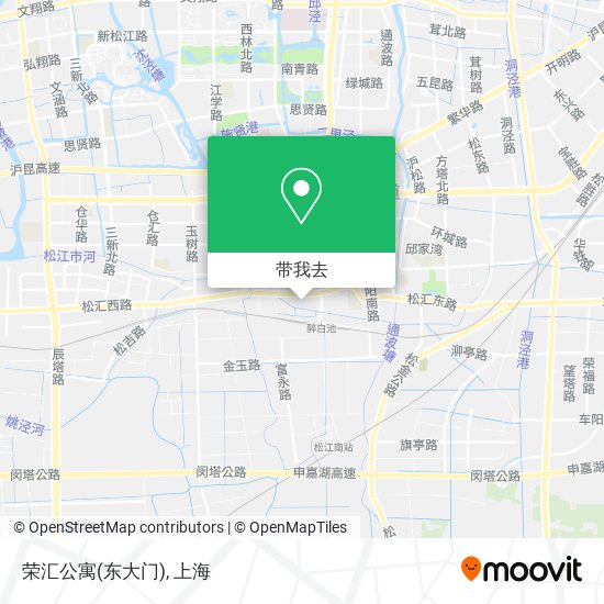 荣汇公寓(东大门)地图